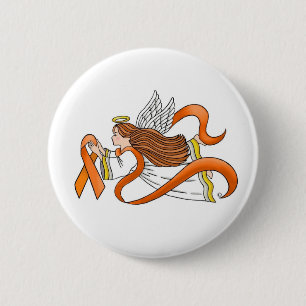"Orange Ribbon" Button