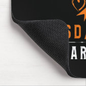 Orange Ribbon Crpsrsd Awareness For Ehefrau - Husb Mousepad (Ecke)