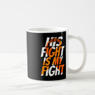 Orange Ribbon für seine Produkte Leukämie Bewussts Kaffeetasse