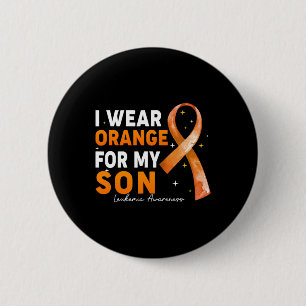 Orange Ribbon I Tragen Orange für Sonnen Leukämie Button