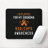 Orange Ribbon Krpsrsd Awareness of Oma from S Mousepad (Mit Mouse)