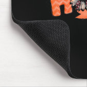 Orange Ribbon Leopard Sunflower Hope RSD CRPS Awar Mousepad (Ecke)