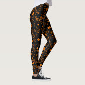 Orange Ribbon Multi Print...RSD/CRPS Leggings (Rechts)