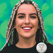 Orange Ribbon Schwerter Multiple Sklerose Bewussts Button