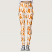 Orange Ribbons...RSD/CRPS Leggings (Vorderseite)