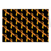 Orange Ribbons Tiled Pattern (Vorderseite (Horizontal))