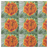 Orange Ringelblumen-Blume Stoff (Muster)