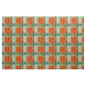 Orange Ringelblumen-Blume Stoff (Fat Quarter (45,7 x 55,9 cm))