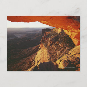 Orange Rock Overhand & Rocky Canyon Postkarte