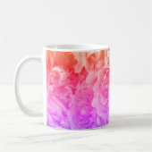 Orange, Rosa, Lila Rose Kaffeetasse (Links)