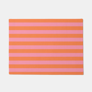Orange rosa Sommer-Stimmung zeichnet Tür-Matte Fußmatte