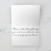 Orange Rose 2 Muttertag Karte (Innenseite)