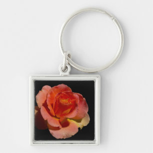 Orange Rose 2 Schlüsselanhänger