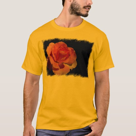 Orange Rose 2 T-Shirt (Vorderseite)