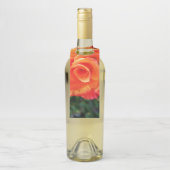 Orange Rose Blume Flaschenanhänger (Auf Flasche)