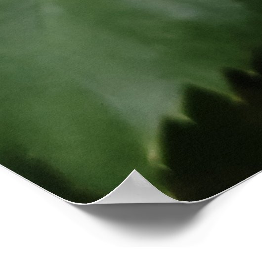 Orange Rose Blume Poster (Ecke)