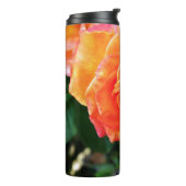 Orange Rose Blume Thermosbecher (Nach links gedreht)