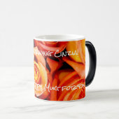 Orange Rose Bouquet Tasse (VorderseiteRechts)