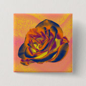 Orange-Rose Button (Vorderseite)