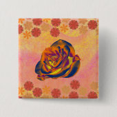 Orange-Rose Button (Vorderseite)