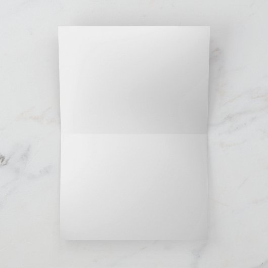 Orange Rose Dankeschön Karte (Innenseite)