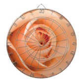 Orange Rose Dartscheibe (vorne)