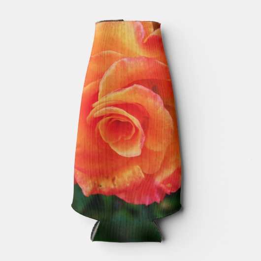 Orange Rose Flaschenkühler (Vorderseite)