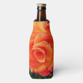 Orange Rose Flaschenkühler (Flaschenvorderseite)