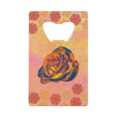 Orange Rose Flaschenöffner (Rückseite)