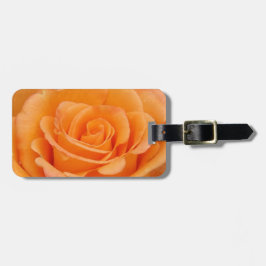 Orange Rose Gepäckanhänger