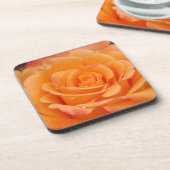Orange Rose Getränkeuntersetzer (Linke Seite)