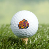 Orange Rose Golf Ball (Insitu T-Shirt)