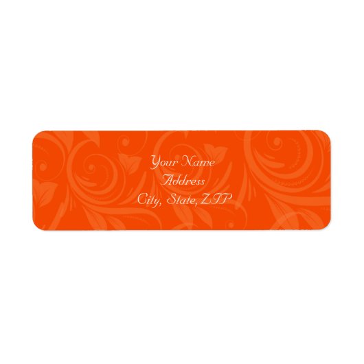 Orange Rose Graphic Wedding (Vorne)