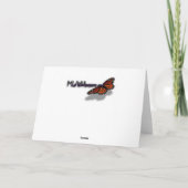 Orange Rose I Hübsch Karte (Rückseite)