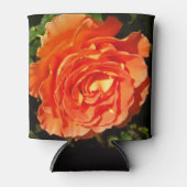 Orange Rose I Hübsche Blumen Dosenkühler (Vorderseite)