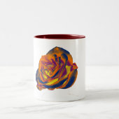 Orange Rose Kaffee Tasse (Mittel)