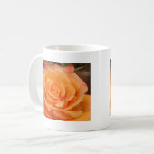 Orange Rose Kaffeetasse (Vorderseite Links)