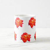 Orange Rose Kaffeetasse (Mittel)
