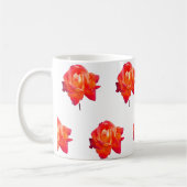 Orange Rose Kaffeetasse (Links)