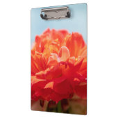 Orange Rose Klemmbrett (Links)