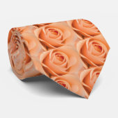 Orange Rose Krawatte (Gerollt)