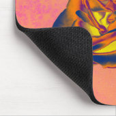 Orange Rose Mouse Pad Mousepad (Ecke)