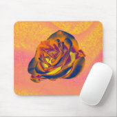 Orange Rose Mouse Pad Mousepad (Mit Mouse)