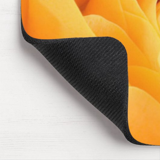 Orange Rose Mousepad (Ecke)