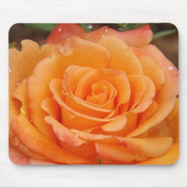 Orange Rose Mousepad