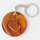 Orange Rose Nah-up Schlüsselanhänger (Rückseite)