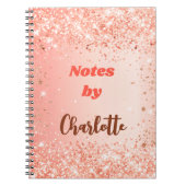 Orange-Rose Notizblock (Vorderseite)