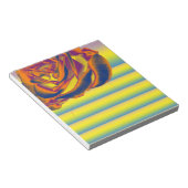 Orange Rose Notizblock (angewinkelt)