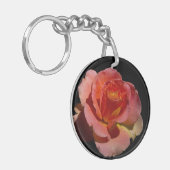 Orange Rose Schlüsselanhänger (Vorderseite links)