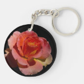 Orange Rose Schlüsselanhänger (Rückseite)
